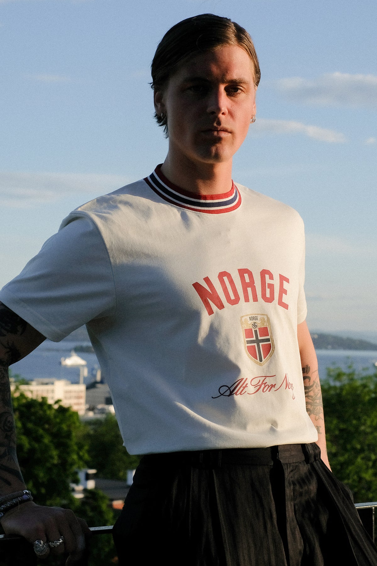 NFF Flag Tee Cream