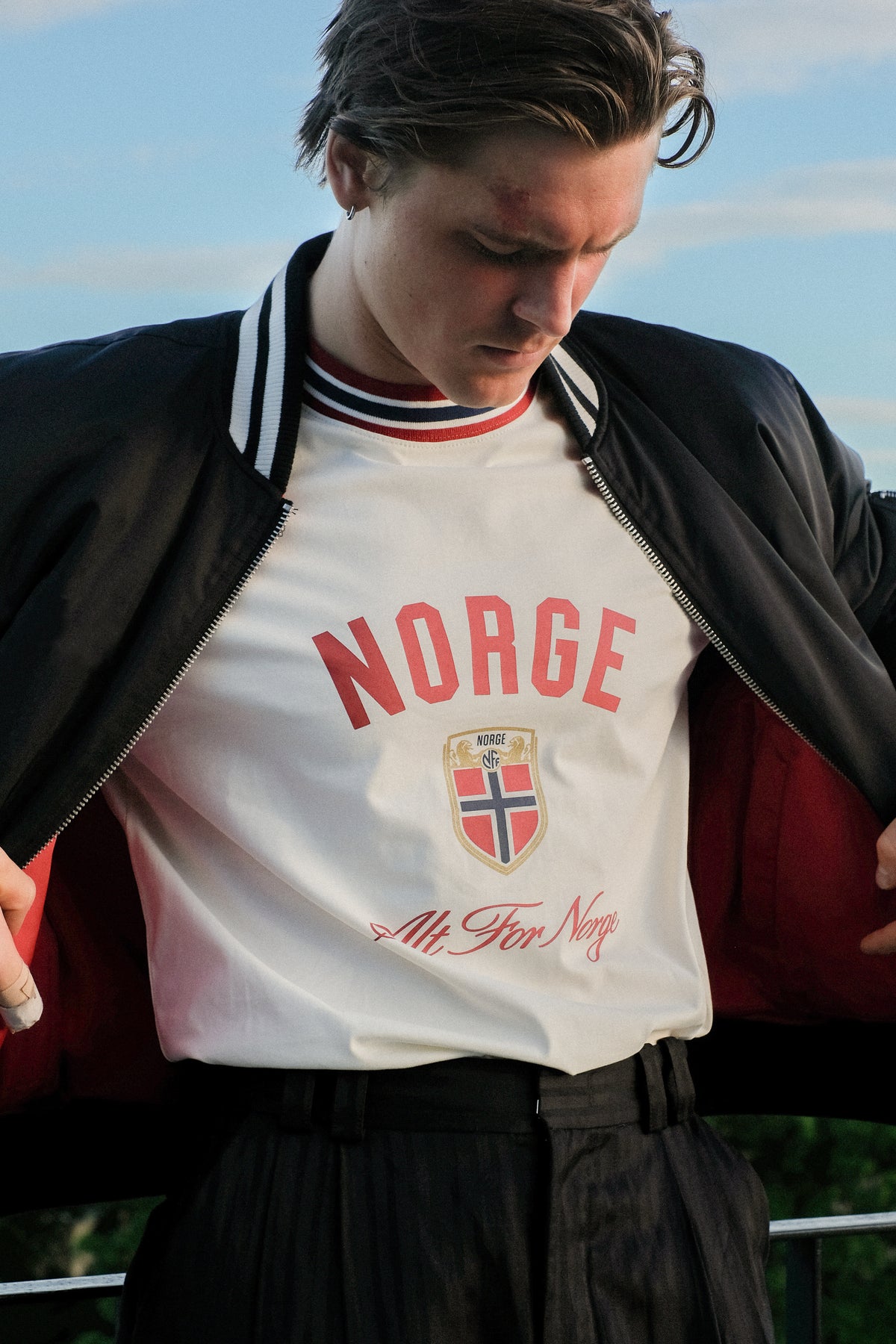 NFF Flag Tee Cream